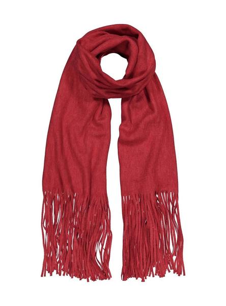 bufanda pieces pcdrace rojo para mujer