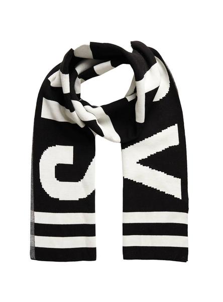 bufanda superdry urban logo negro mujer 