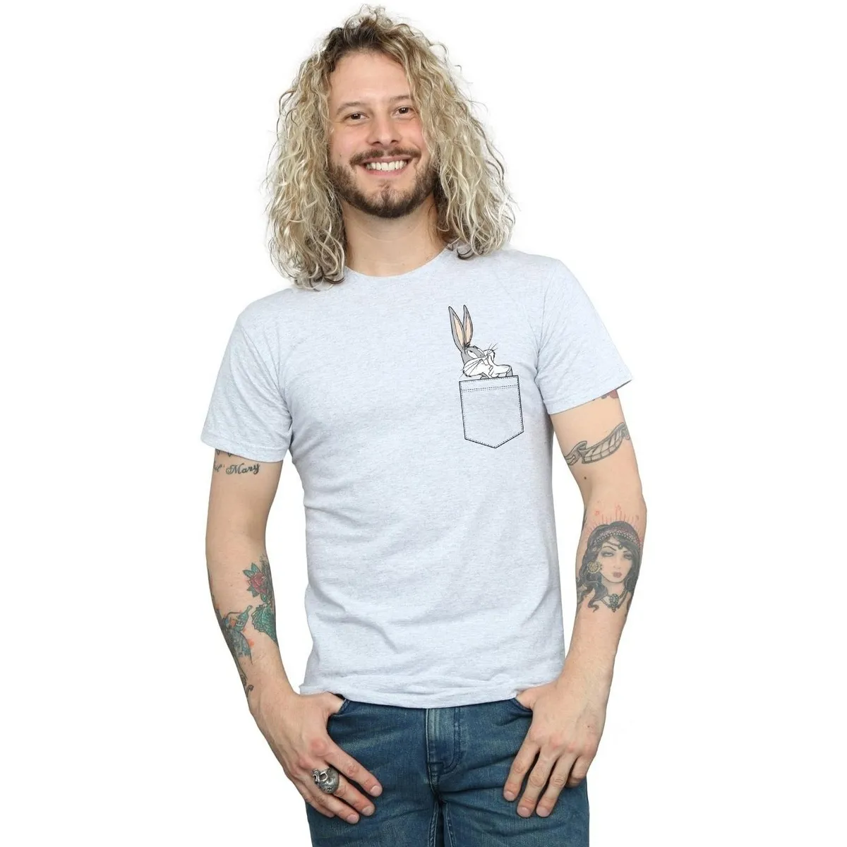 Bugs Bunny Faux Pocket