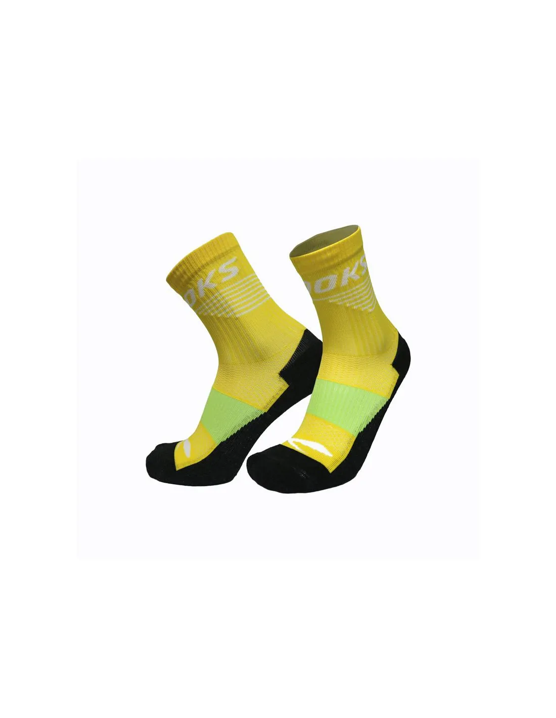 Calcetines de Running Brooks High Point Crew Unisex amarillo