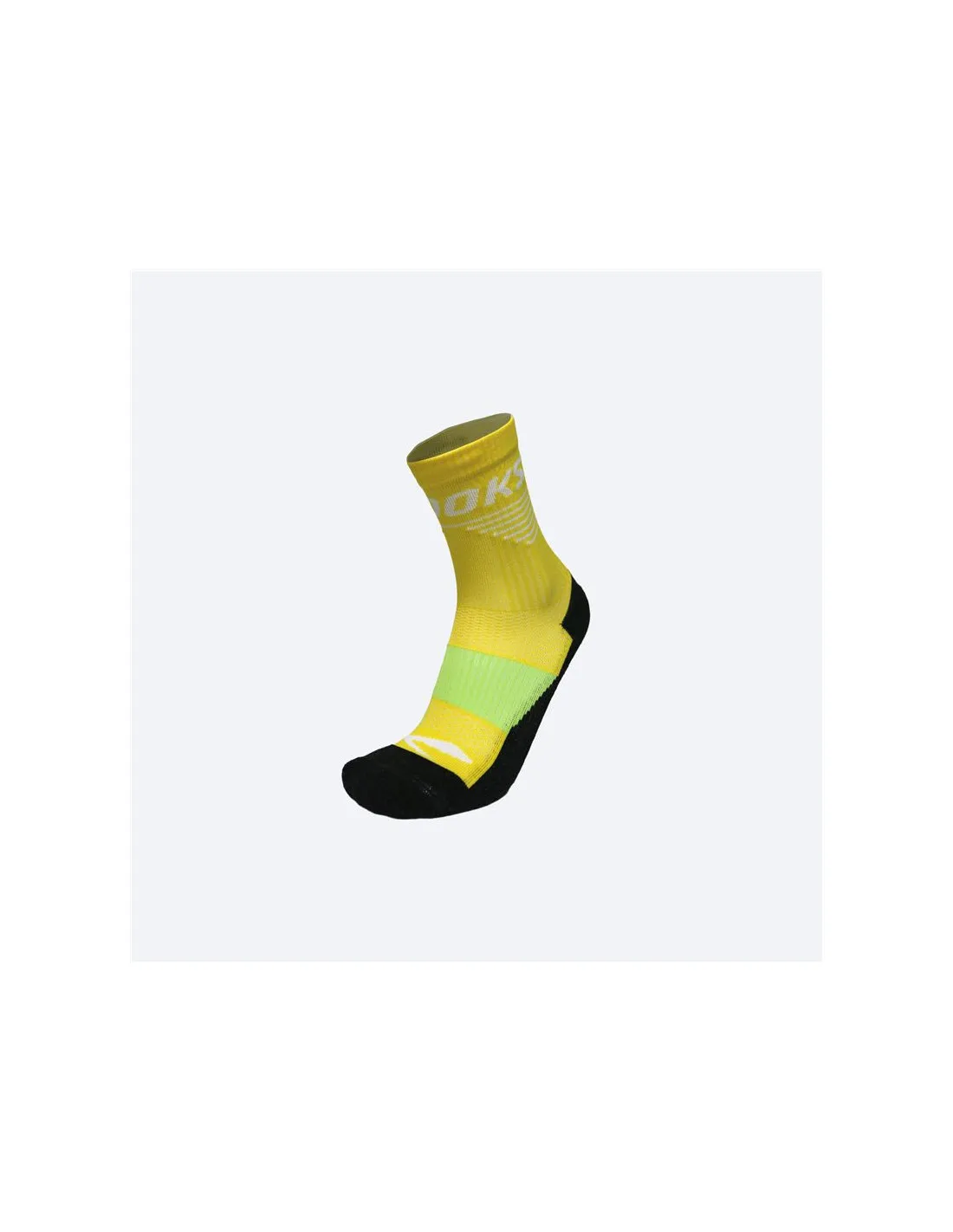Calcetines de Running Brooks High Point Crew Unisex amarillo