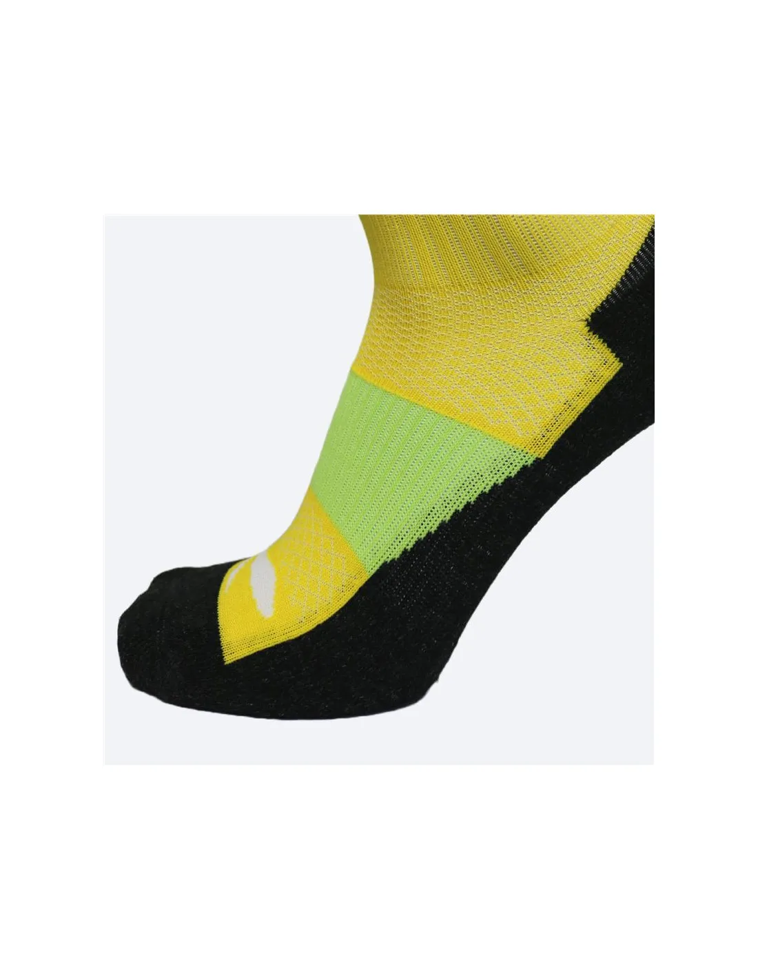 Calcetines de Running Brooks High Point Crew Unisex amarillo