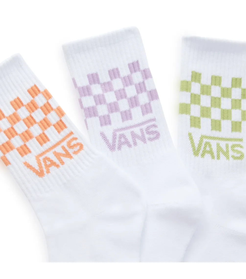 CALCETíN VANS CLASSIC CHECK CREWLEAF GREEN