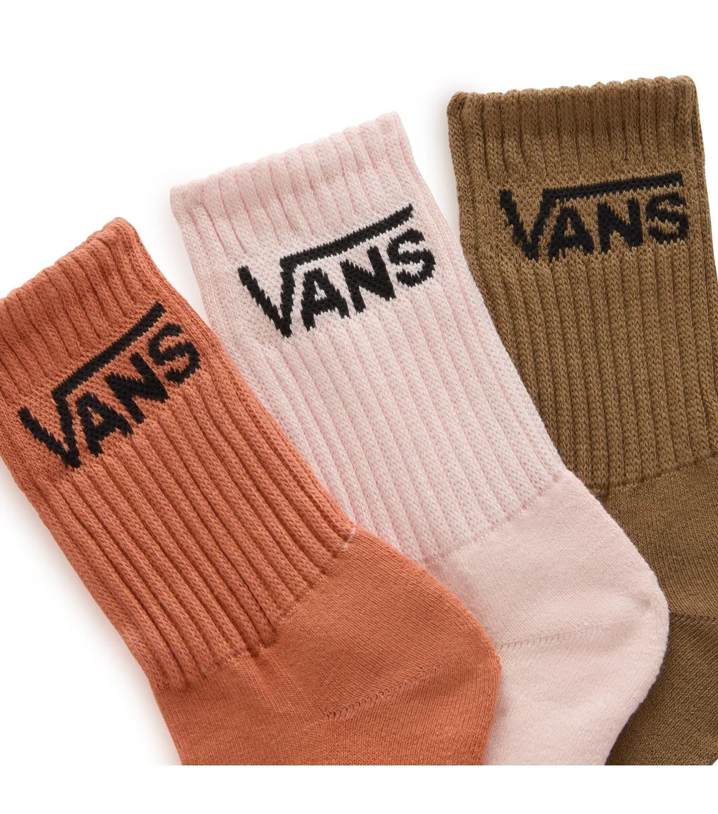CALCETíN VANS WM CLASSIC CREW WMNS 6.510 3PKAUTUMN LEAF