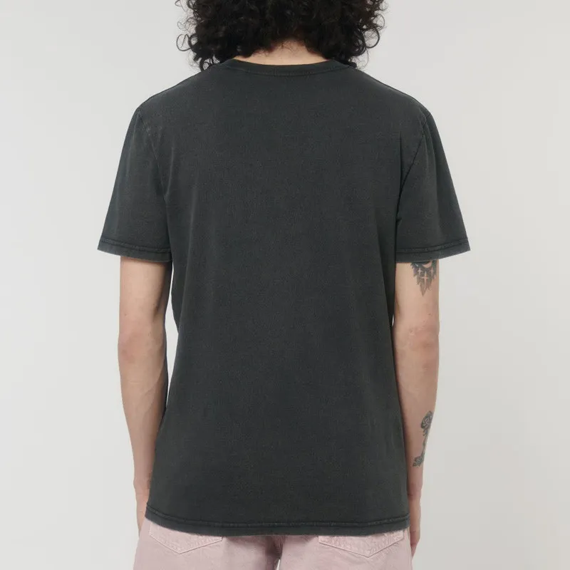 Camiseta Atlas: Vintage Bi Tee (G Dyed Black Rock)