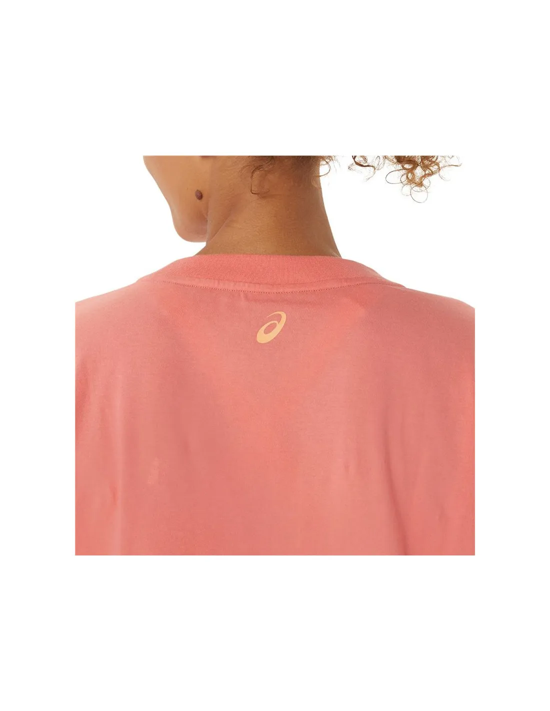 Camiseta de Fitness ASICS Tiger Rosa Mujer