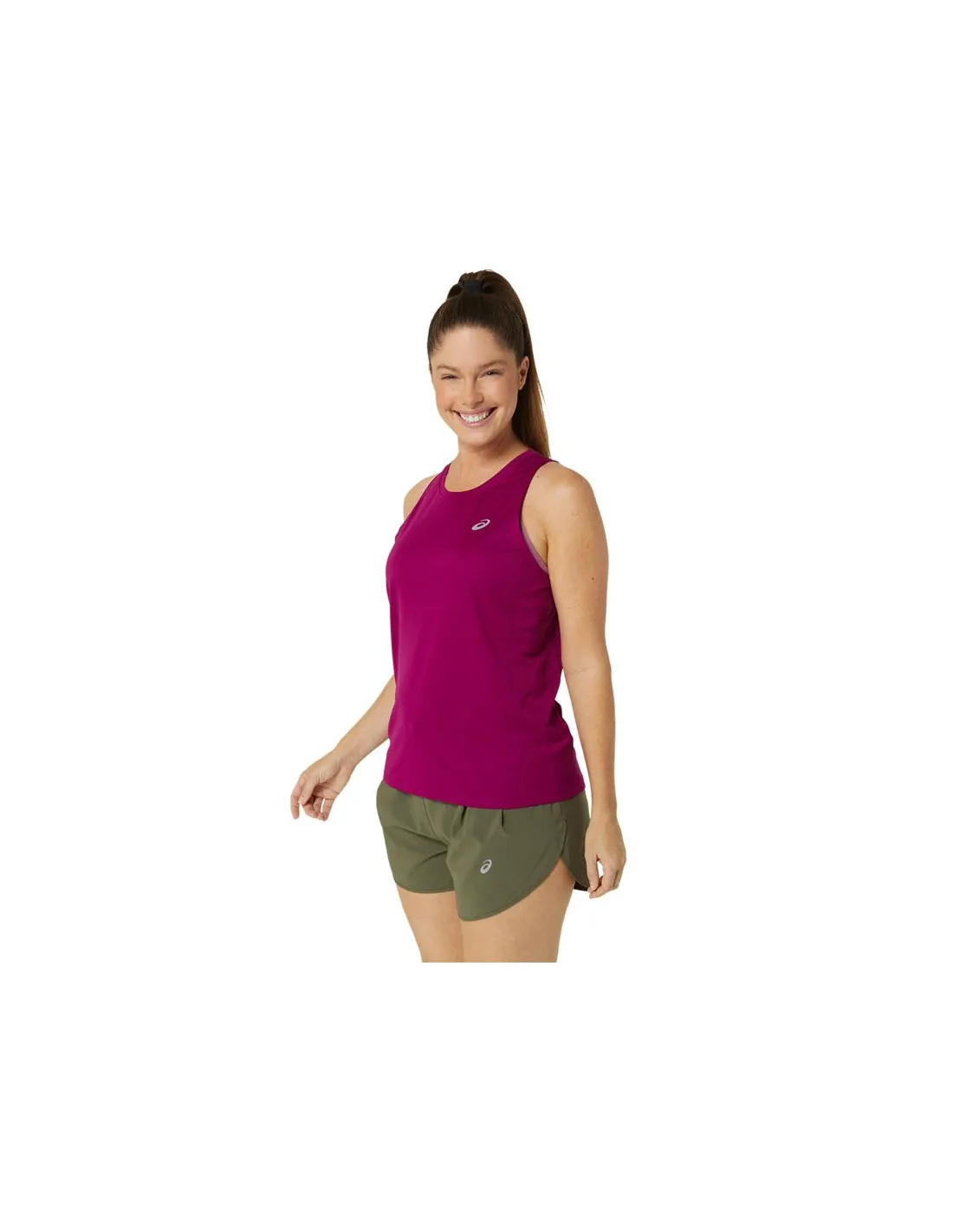 Camiseta de Running ASICS Core Mujer Morado