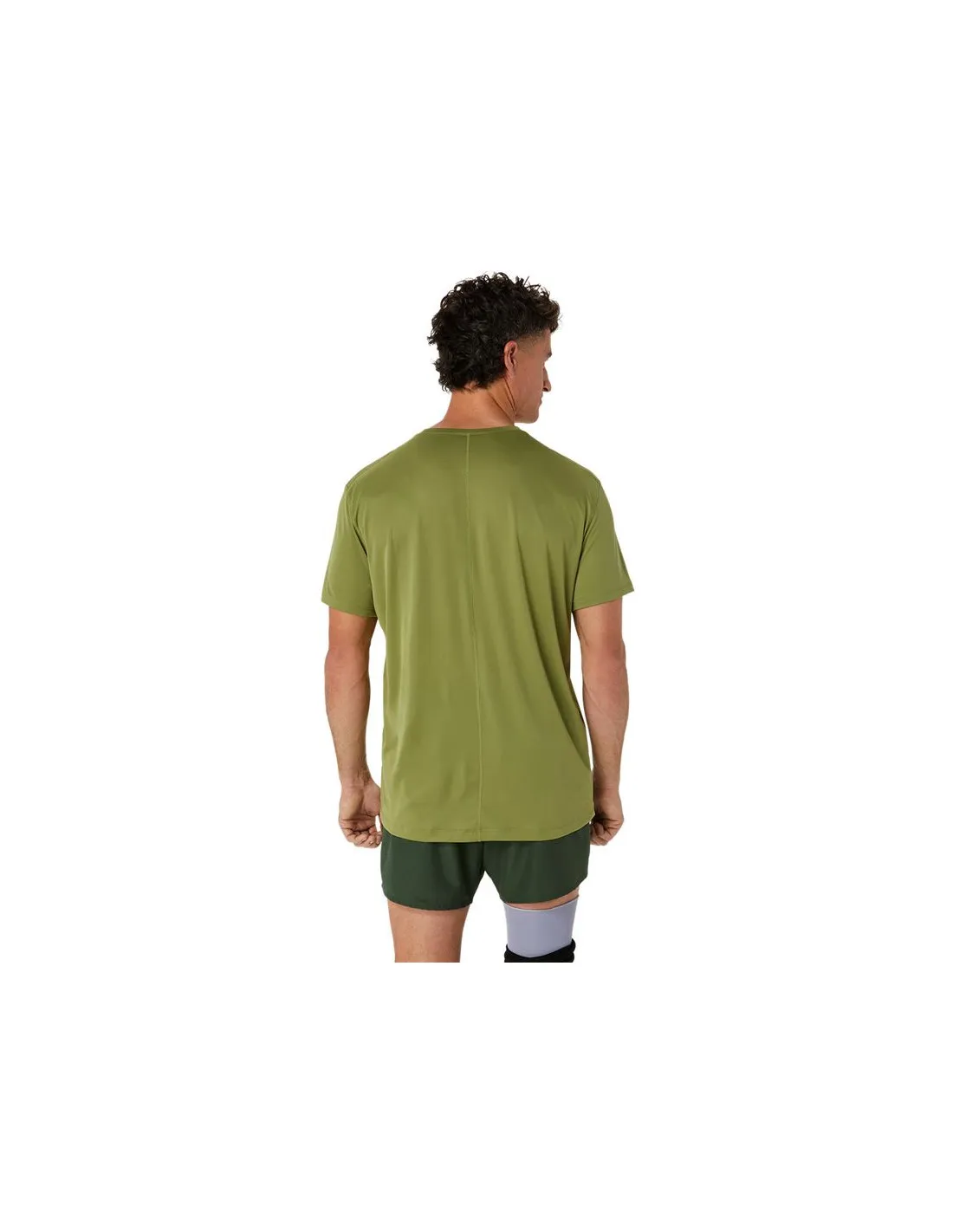 Camiseta de Running ASICS Core Top Hombre Cactus/Rain Forest