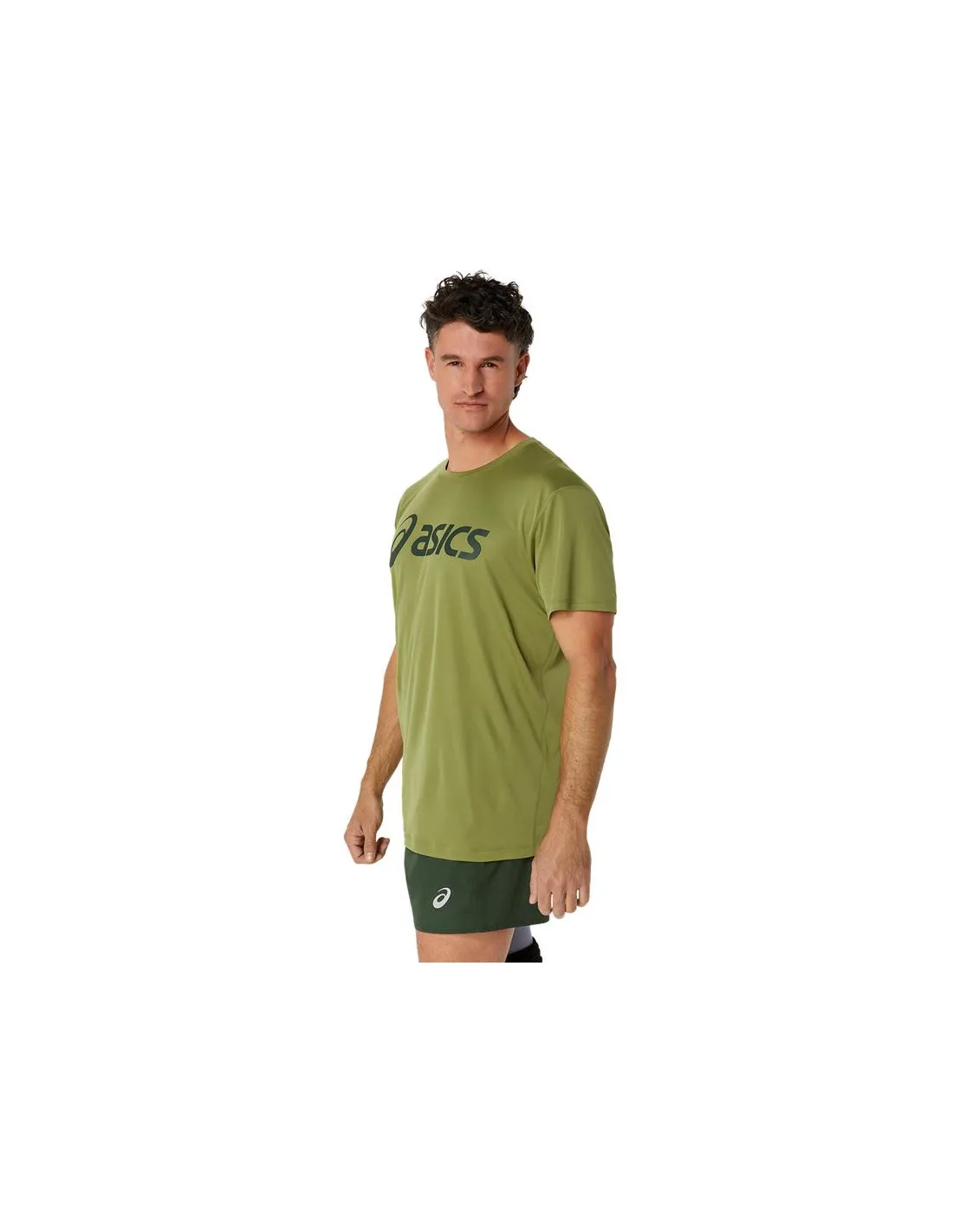 Camiseta de Running ASICS Core Top Hombre Cactus/Rain Forest
