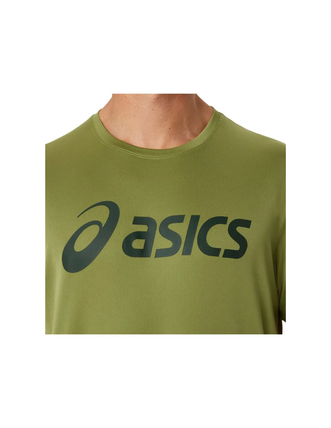 Camiseta de Running ASICS Core Top Hombre Cactus/Rain Forest