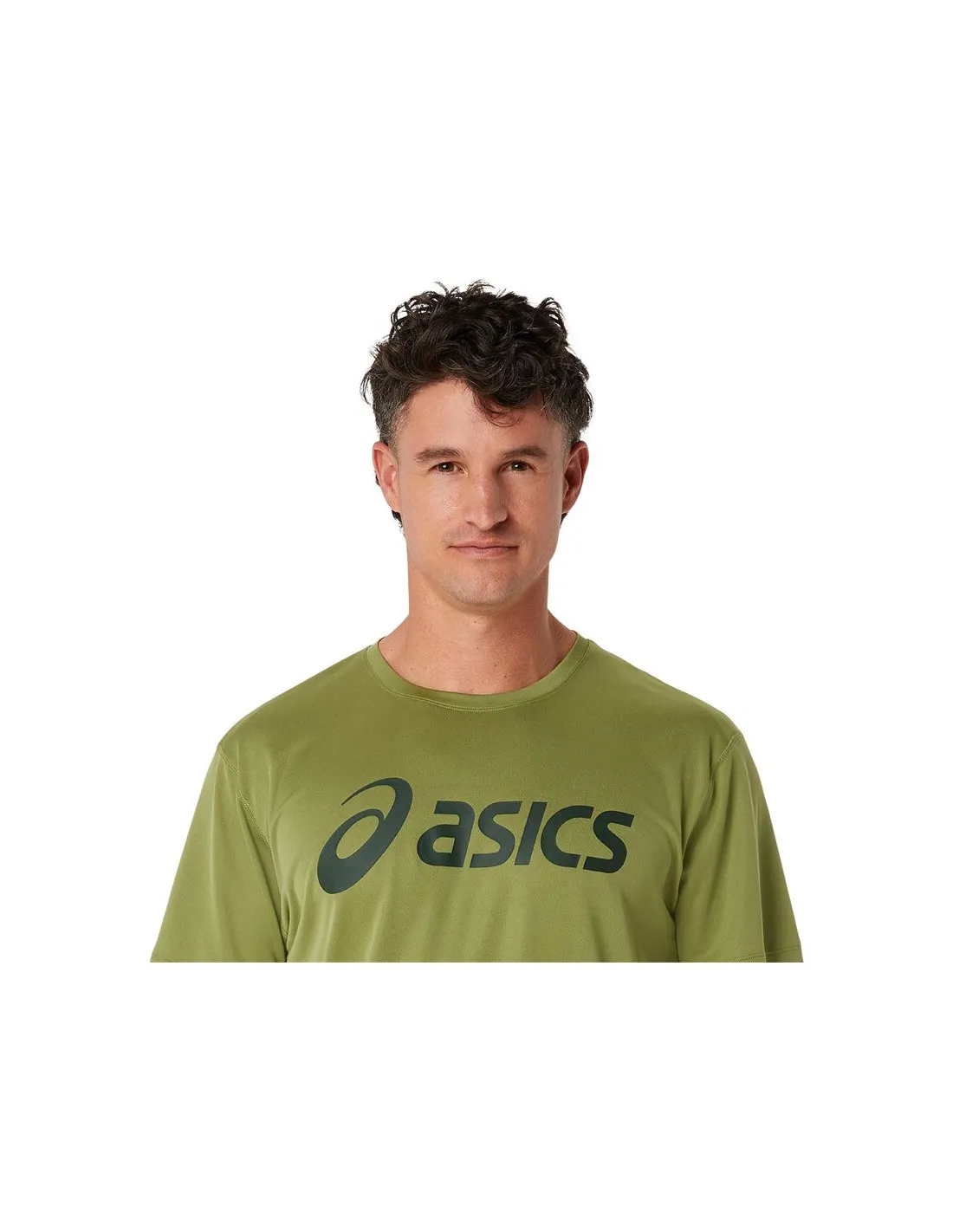 Camiseta de Running ASICS Core Top Hombre Cactus/Rain Forest