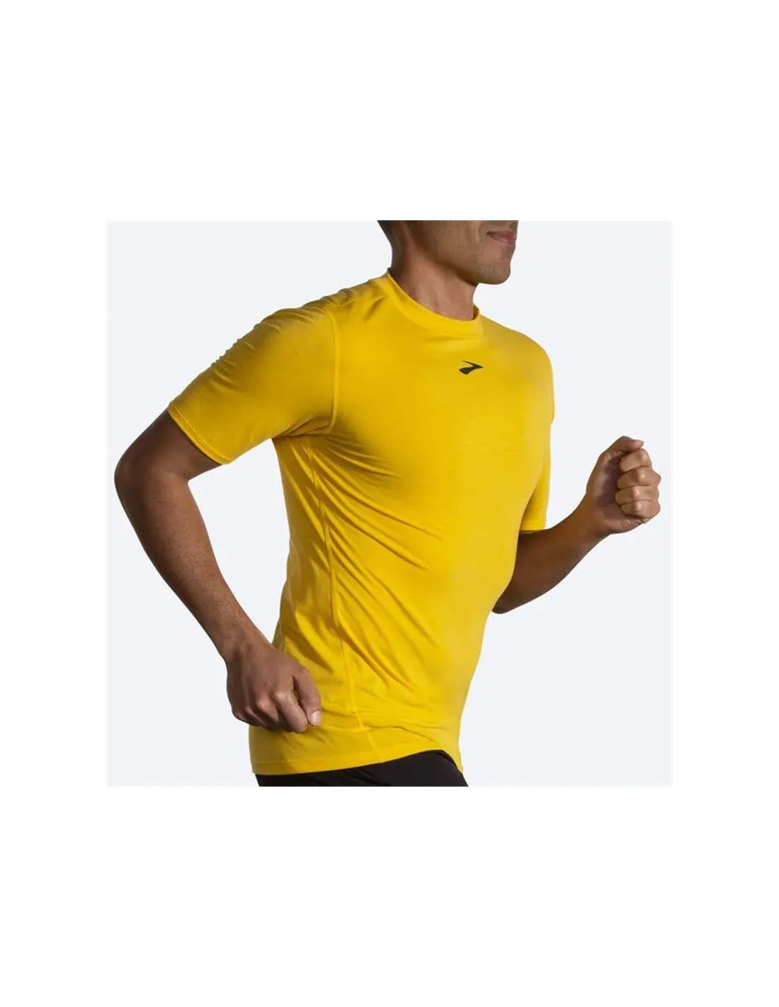 Camiseta de Running Brooks High Point Hombre Amarillo