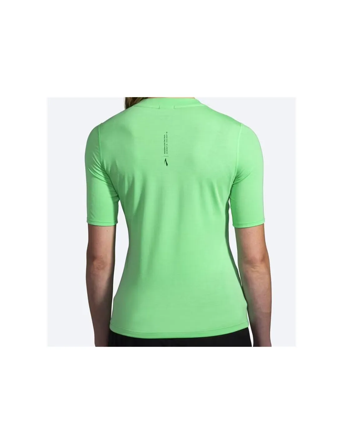 Camiseta de Running Brooks High Point Mujer Verde