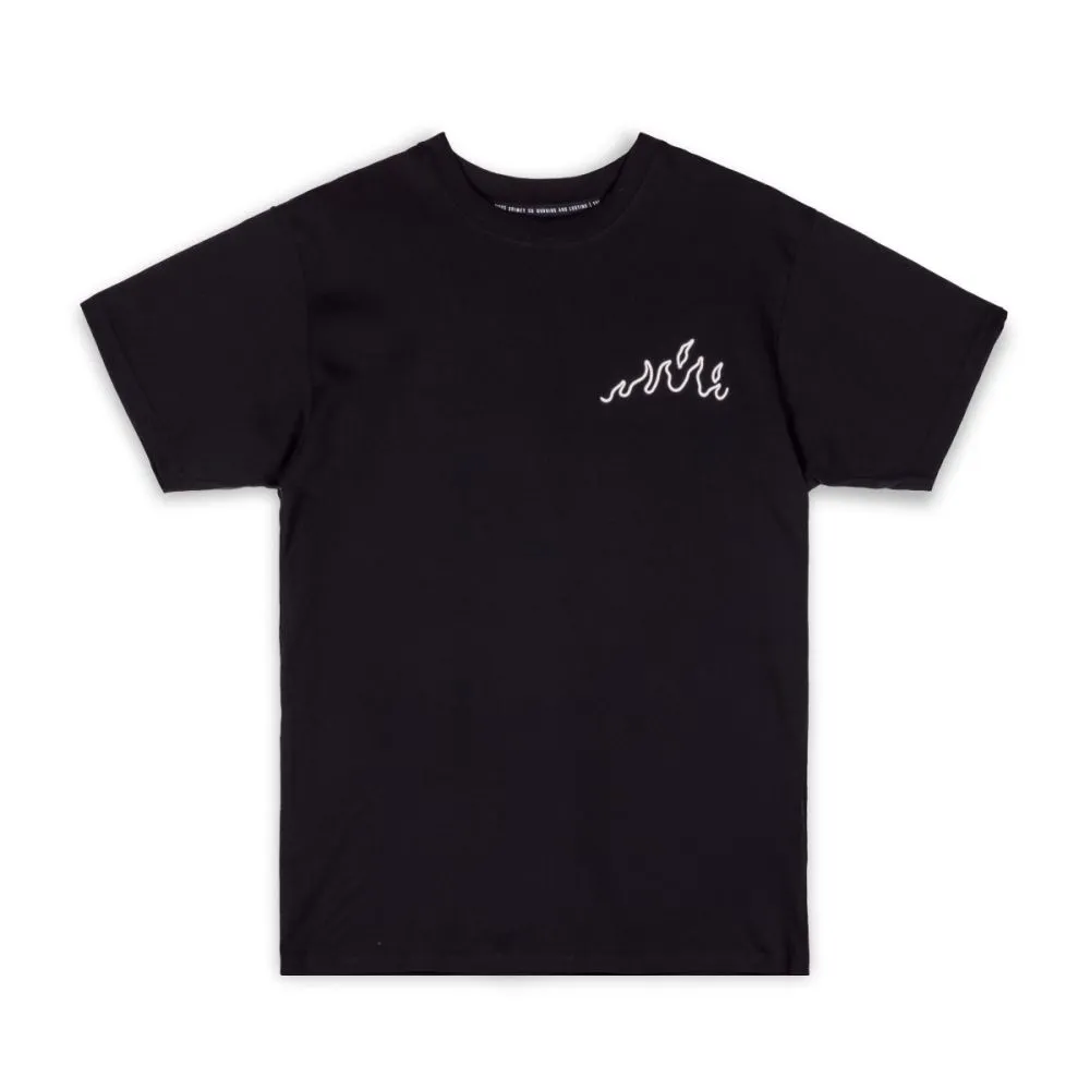 CAMISETA GRIMEY THE BURN AWAY TEE  BLACK | WINTER 22