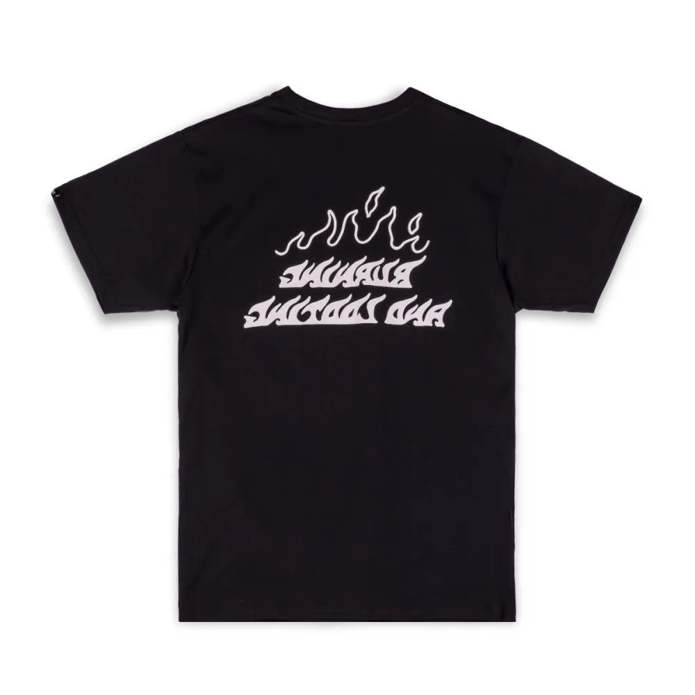 CAMISETA GRIMEY THE BURN AWAY TEE  BLACK | WINTER 22