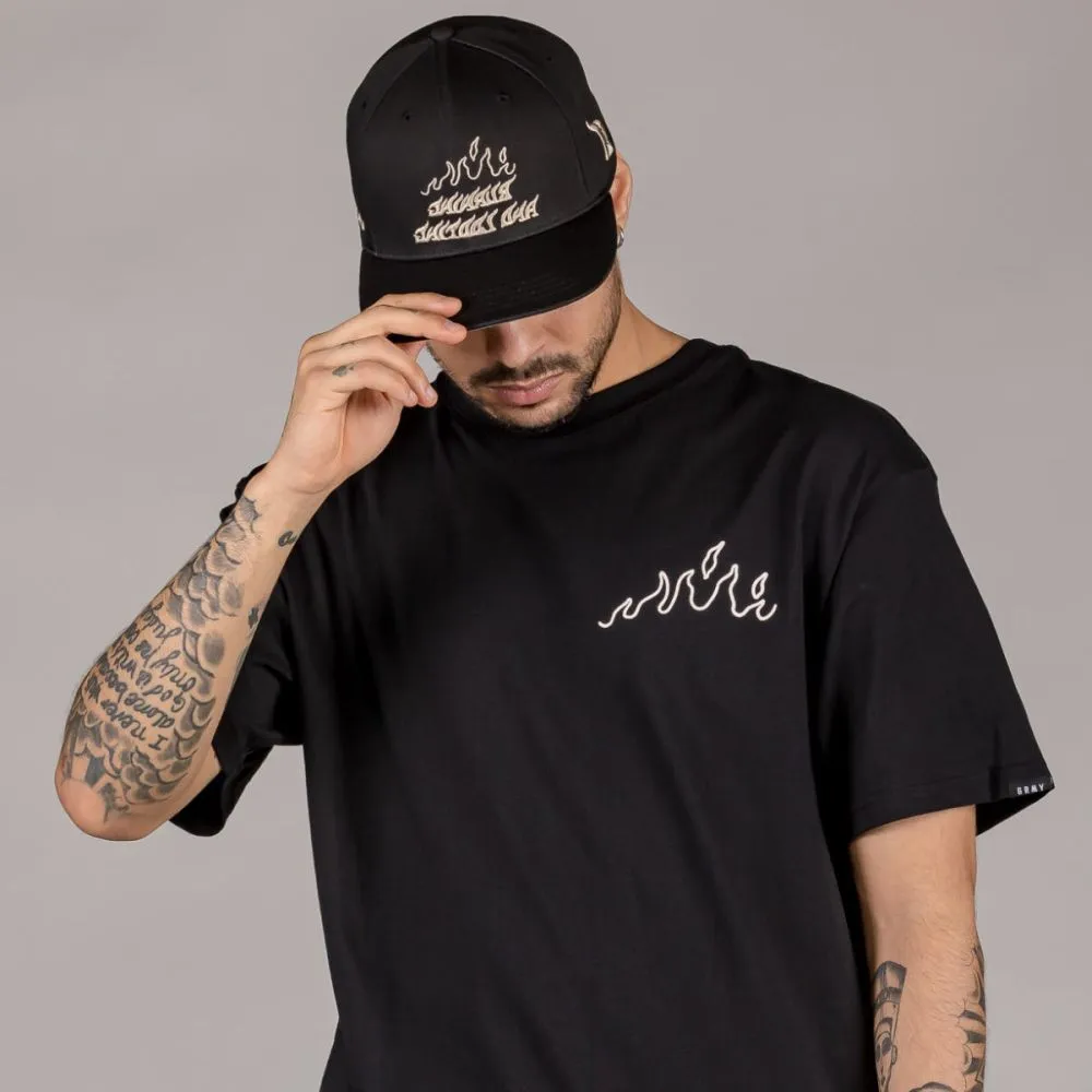CAMISETA GRIMEY THE BURN AWAY TEE  BLACK | WINTER 22