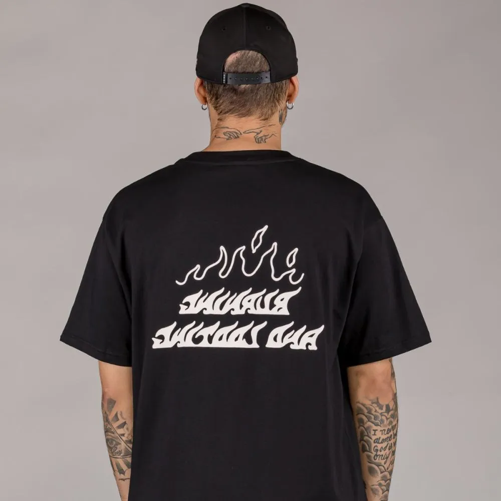 CAMISETA GRIMEY THE BURN AWAY TEE  BLACK | WINTER 22
