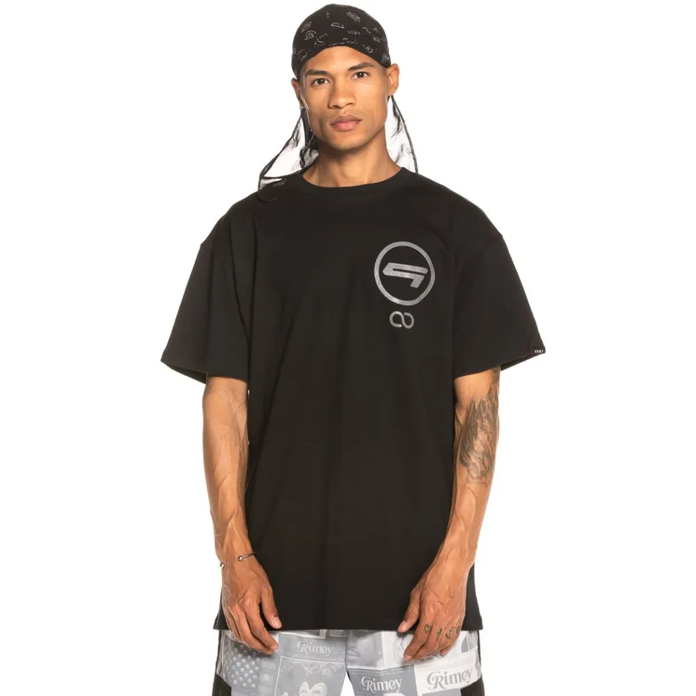 Camiseta Grimey Vostok Base Reflective Tee FW19 Black