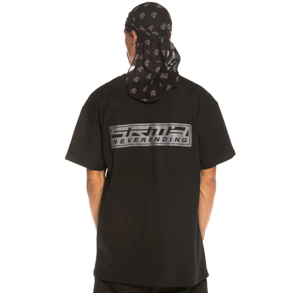 Camiseta Grimey Vostok Base Reflective Tee FW19 Black