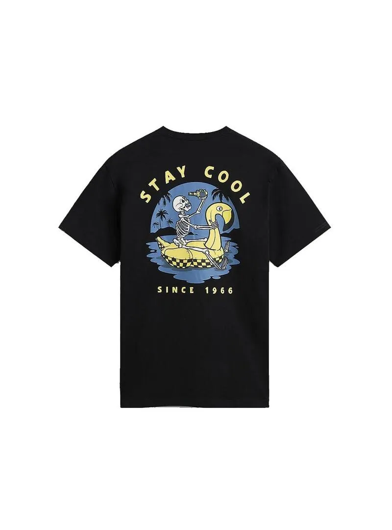 Camiseta Hombre Vans Stay Cool Negra