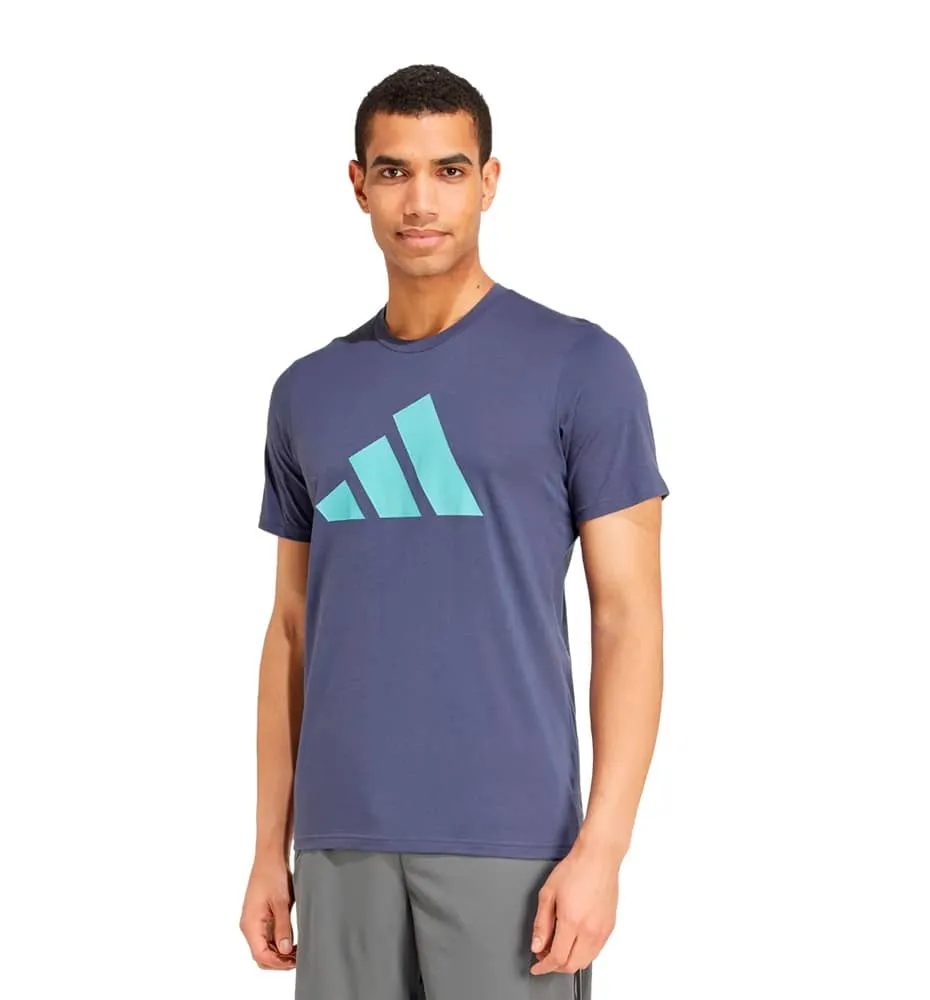 CAMISETA M/C FITNESS_HOMBRE_ADIDAS TRES FR LOGO T