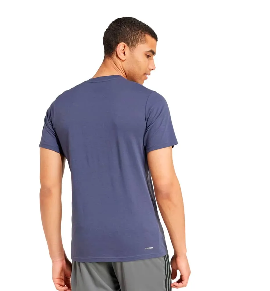 CAMISETA M/C FITNESS_HOMBRE_ADIDAS TRES FR LOGO T