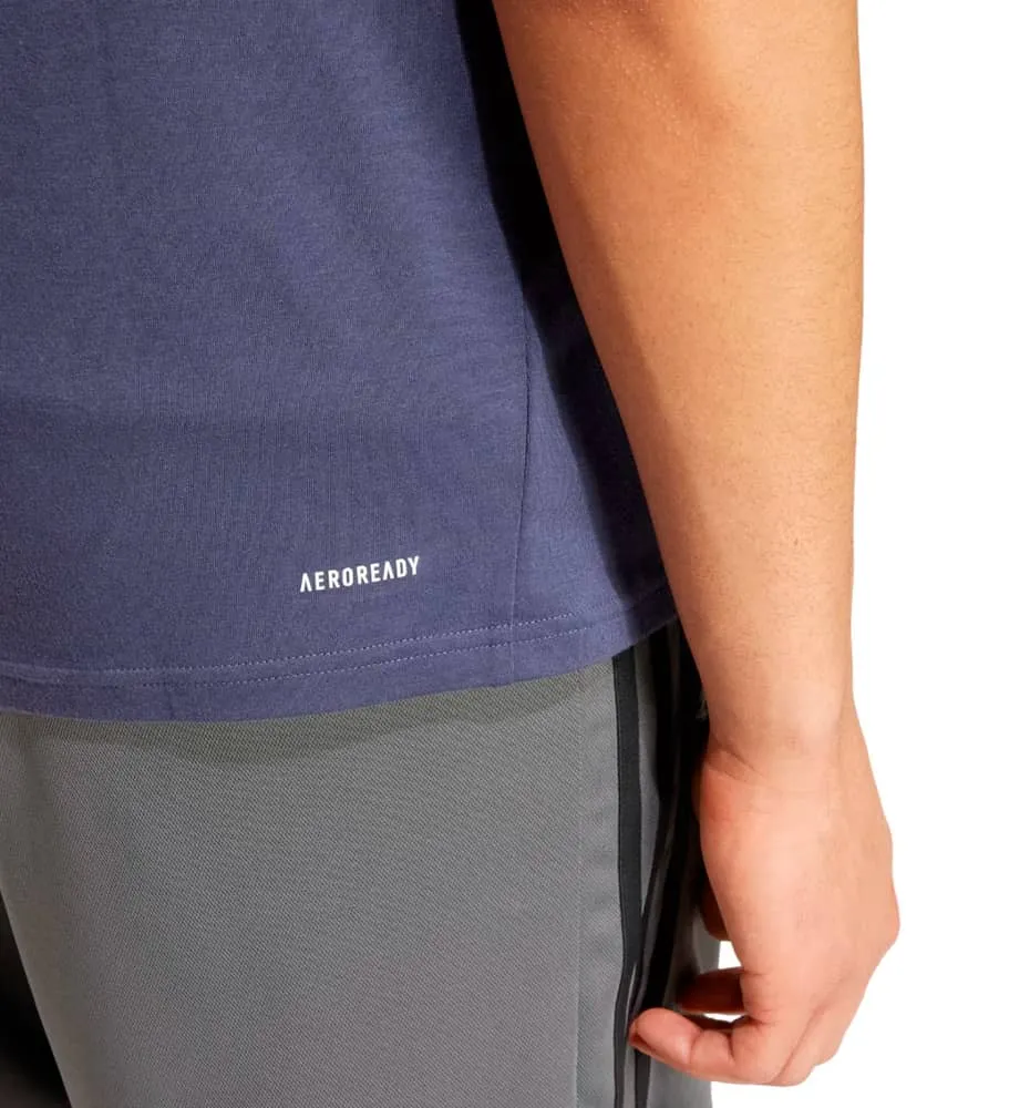 CAMISETA M/C FITNESS_HOMBRE_ADIDAS TRES FR LOGO T