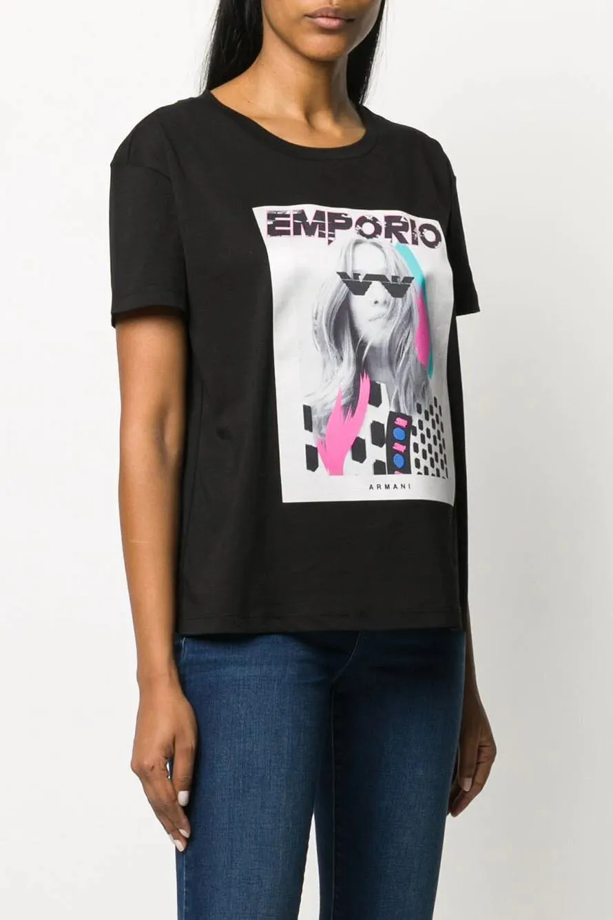 Camiseta para mujer de Emporio Armani – 3H2T7M2J53Z