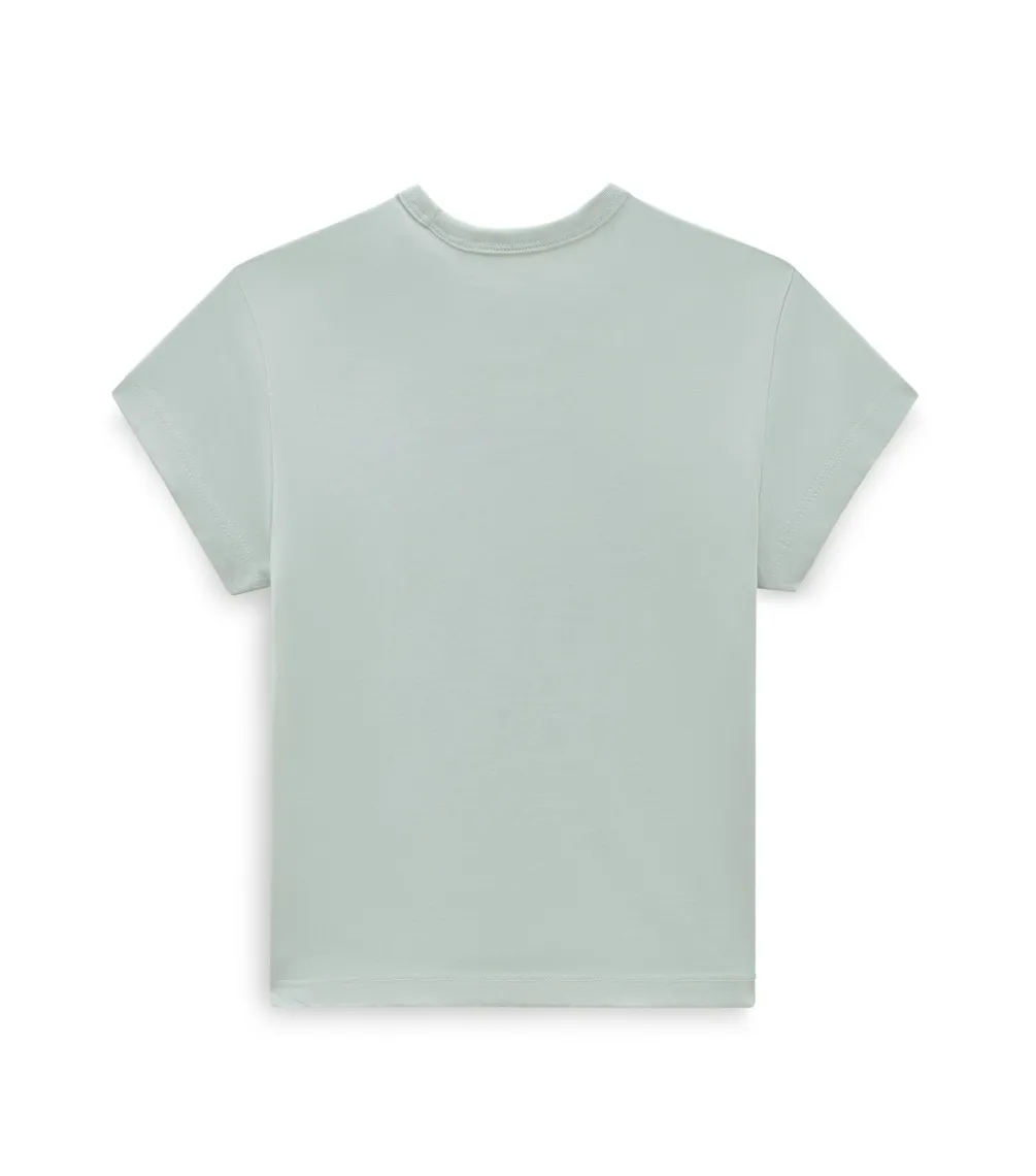 CAMISETA VANS BLOOM PEACE MINIPALE AQUA