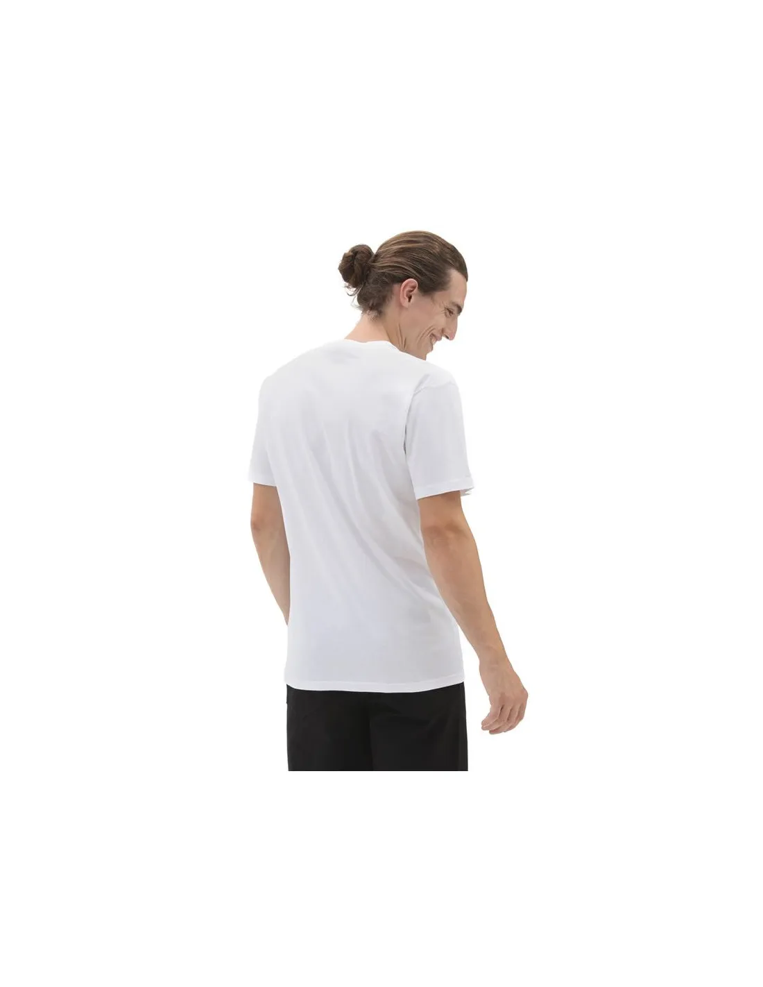 CAMISETA VANS CHECKERED VANSB BLANCO HOMBRE