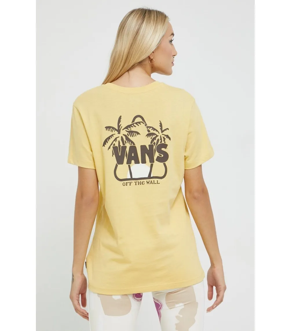 CAMISETA VANS SANTOS BFF RAFFIA  ICE GREY/BLACK