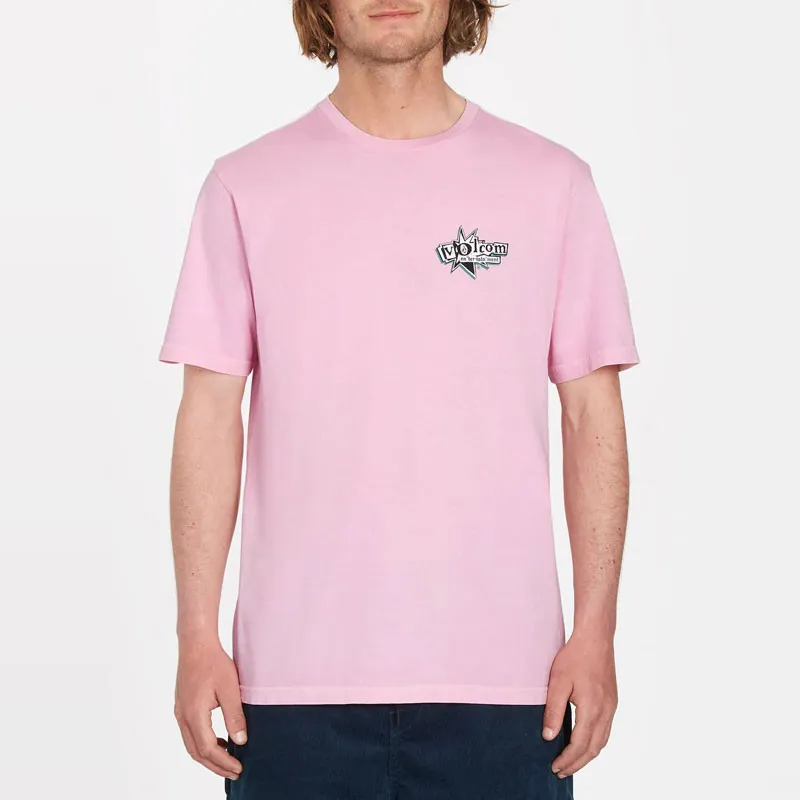 Camiseta Volcom: V Ent Lp SST (Reef Pink)