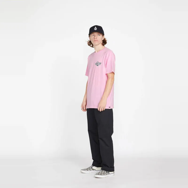 Camiseta Volcom: V Ent Lp SST (Reef Pink)