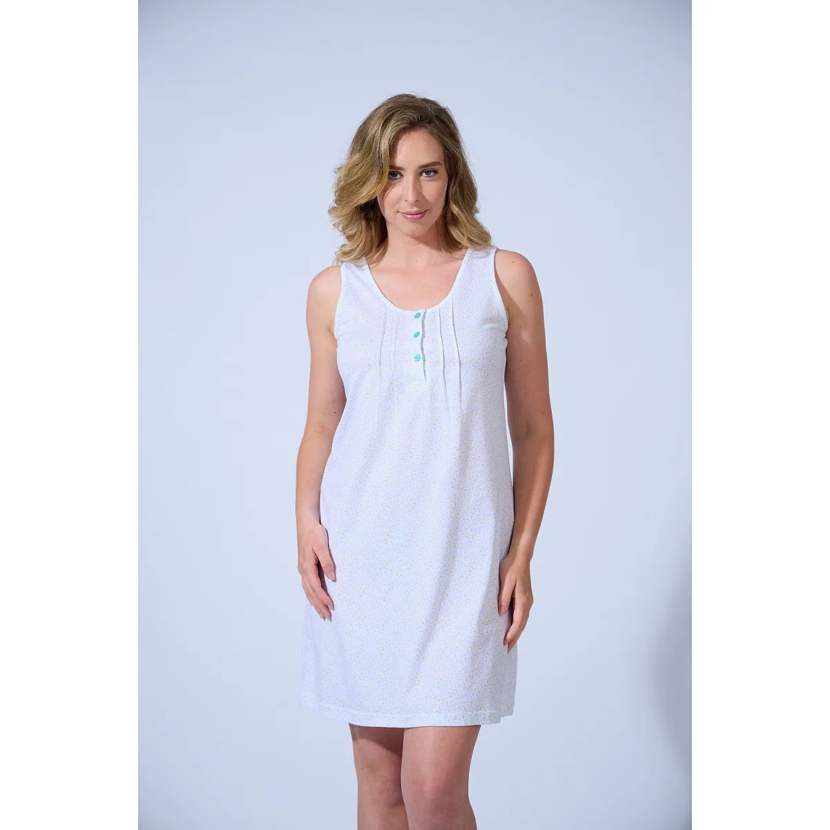CAMISÓN ALGODÓN MUJER ESTAMPADO FLORES
