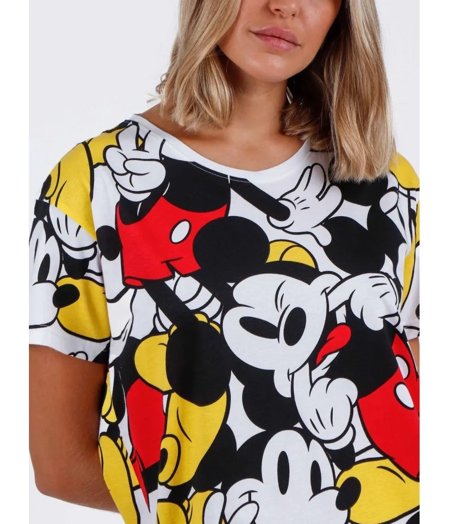 Camisón muj¡er verano Disney Happy algodón