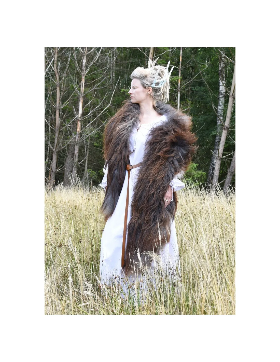 Camisón Vikingo Ana, blanco