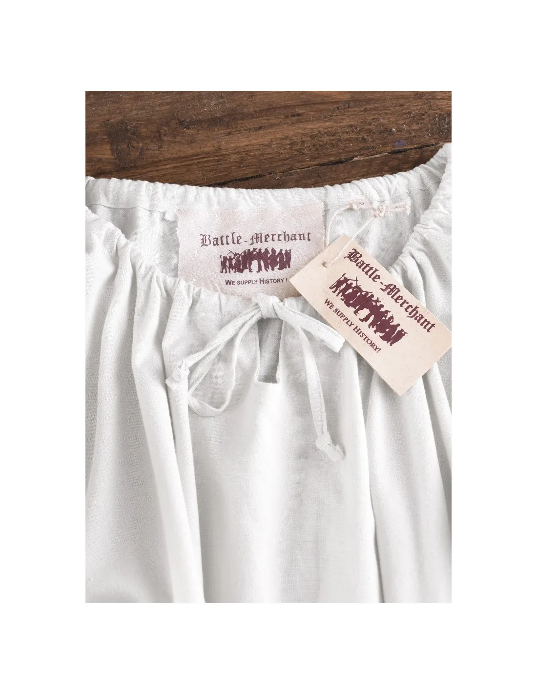 Camisón Vikingo Ana, blanco