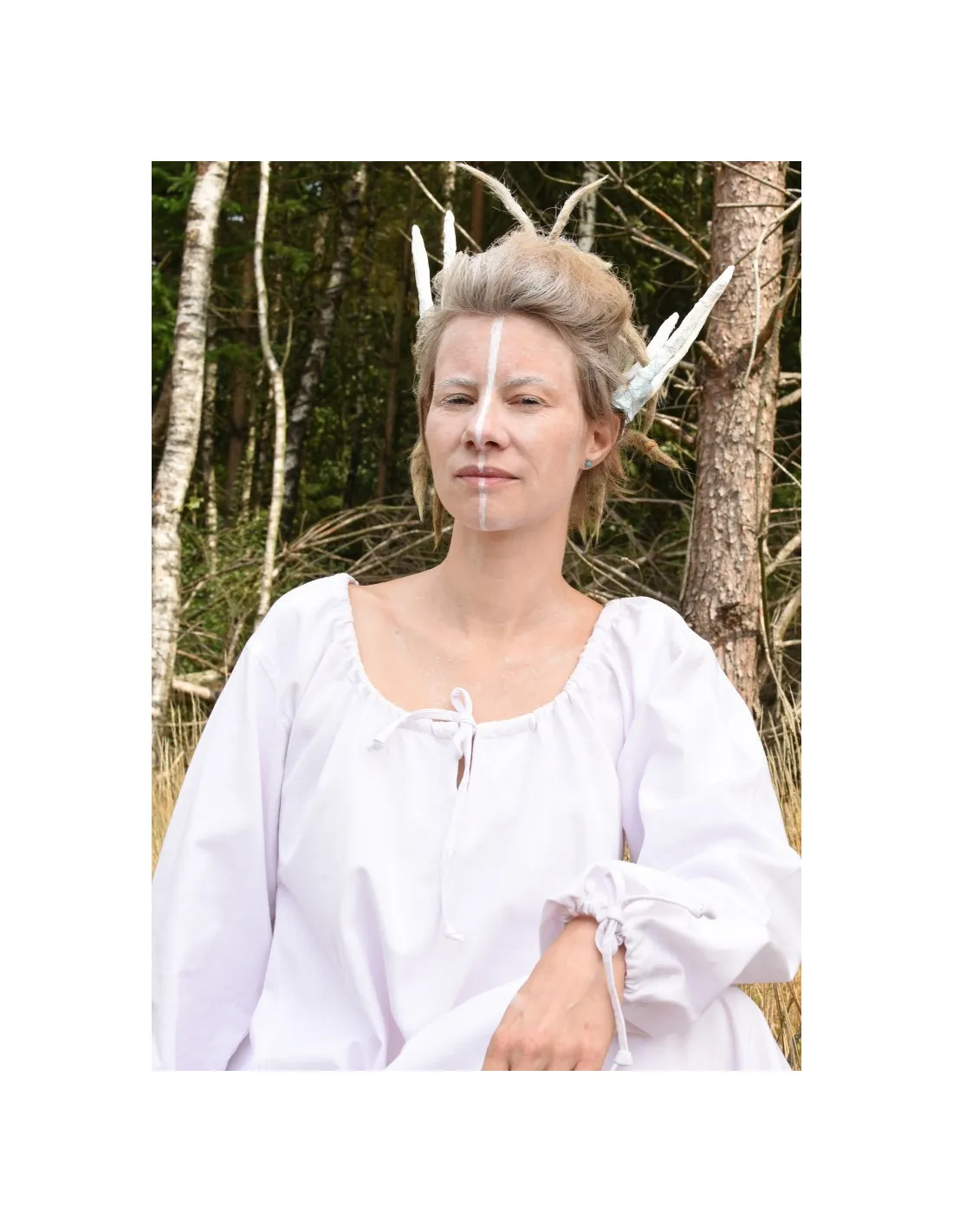 Camisón Vikingo Ana, blanco
