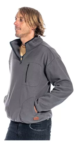 Campera Reef Snake Polar Halfzip Gris 272213186 Empo2000