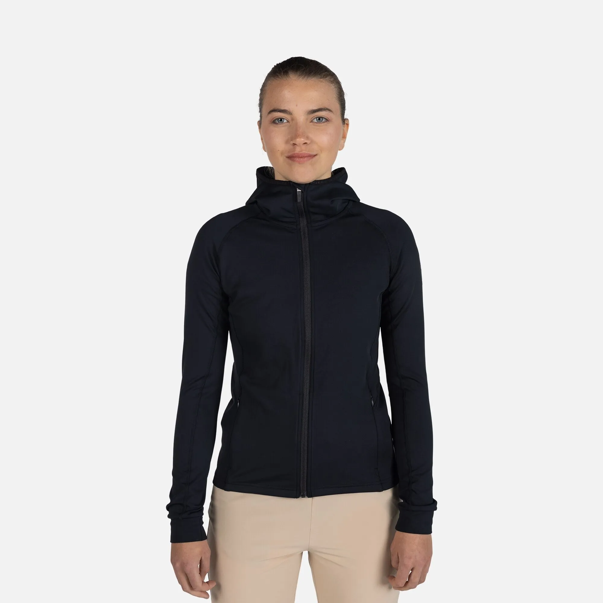 Capa intermedia Thin Midlayer con cremallera integral para mujer