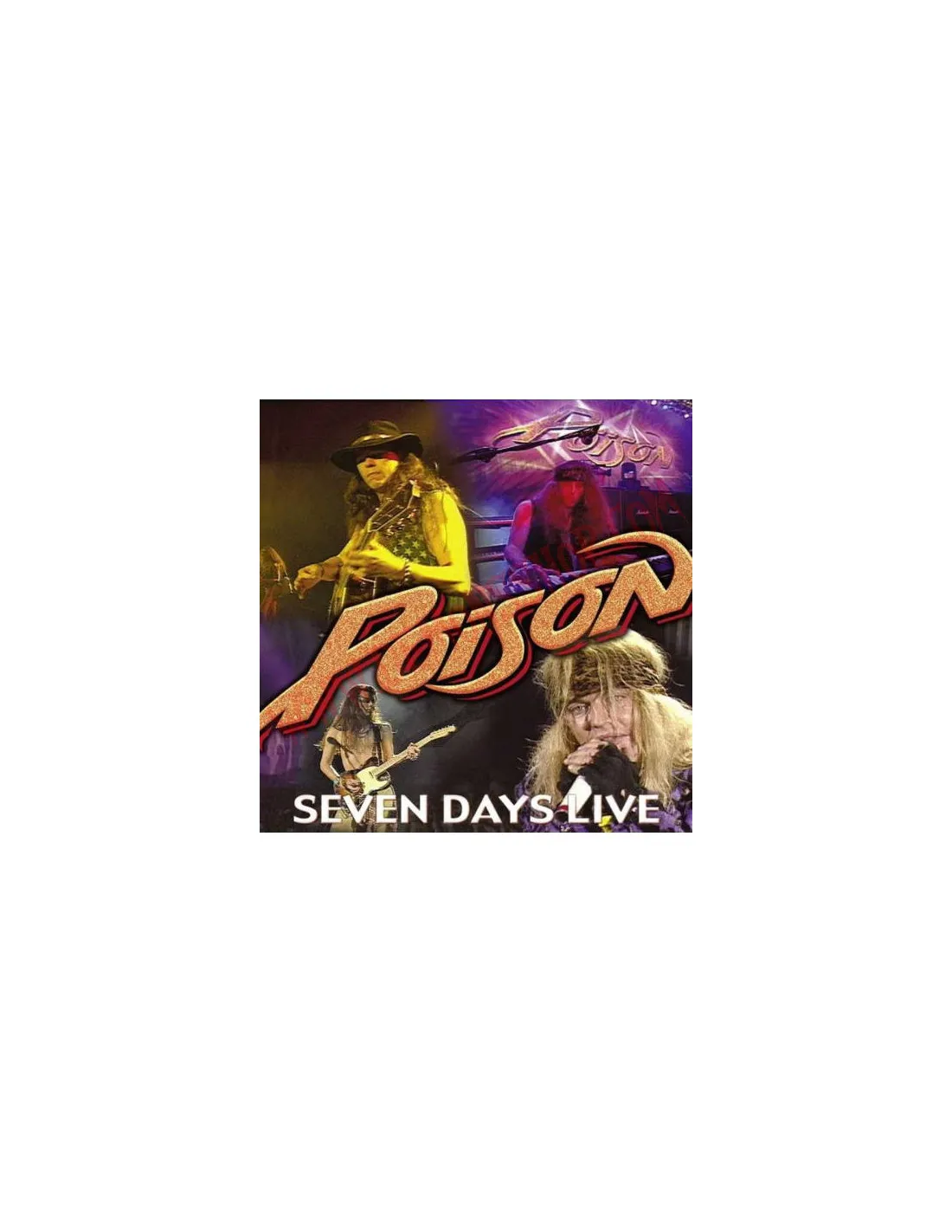 CD Poison ‎– Seven Days Live
