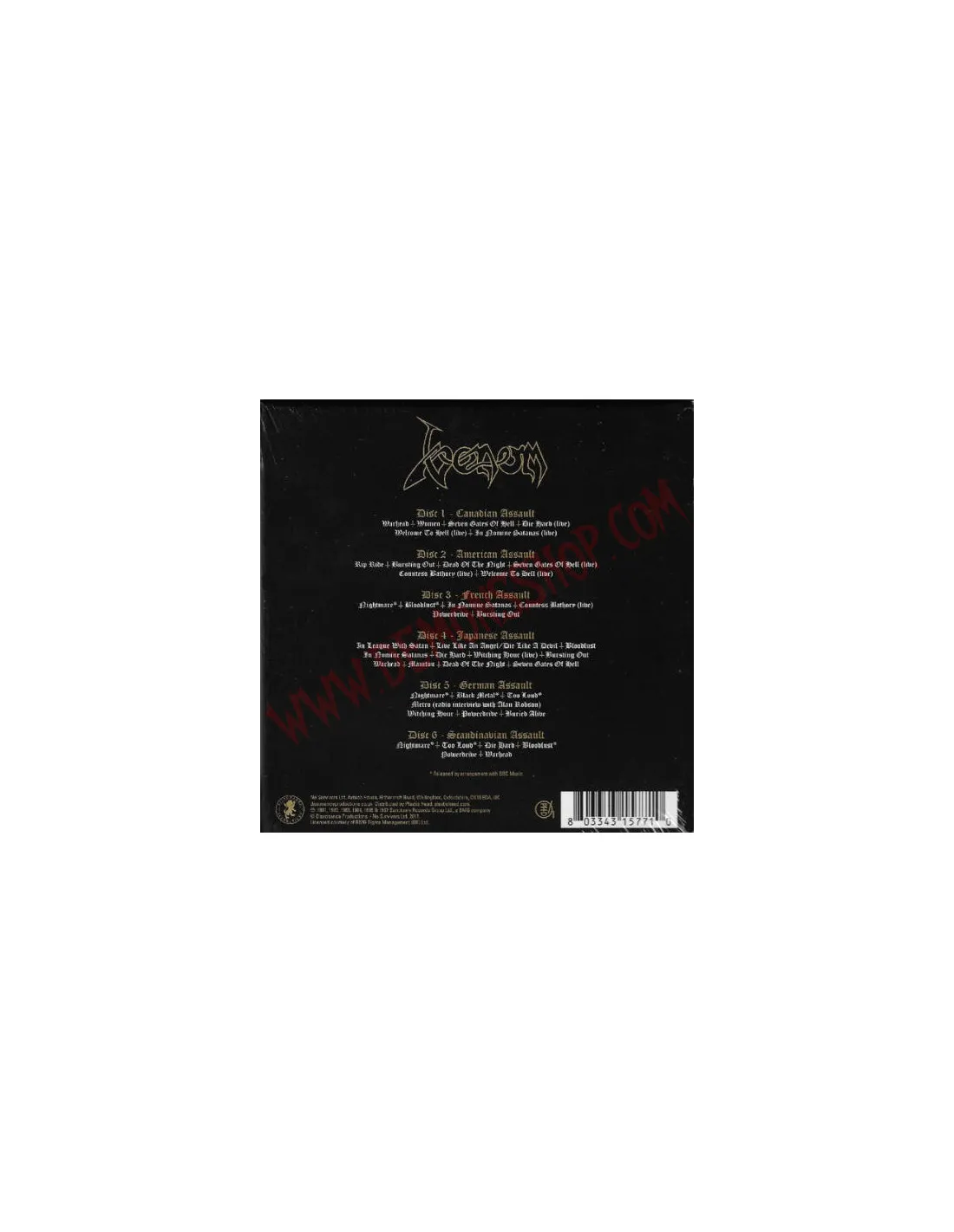 CD VENOM  ASSAULT!