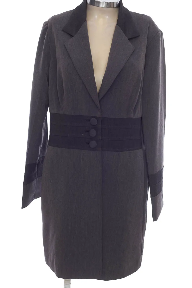 CHAQUETA / ABRIGO COLOR GRIS  MAGABY MUJER
