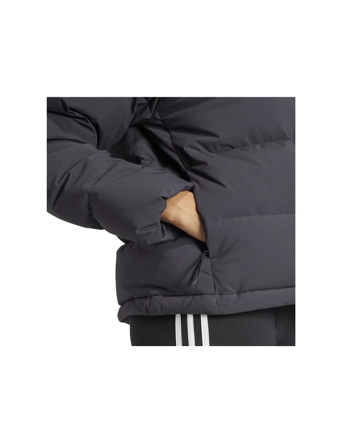 Chaqueta adidas Helionic Relaxed Down Mujer Negro