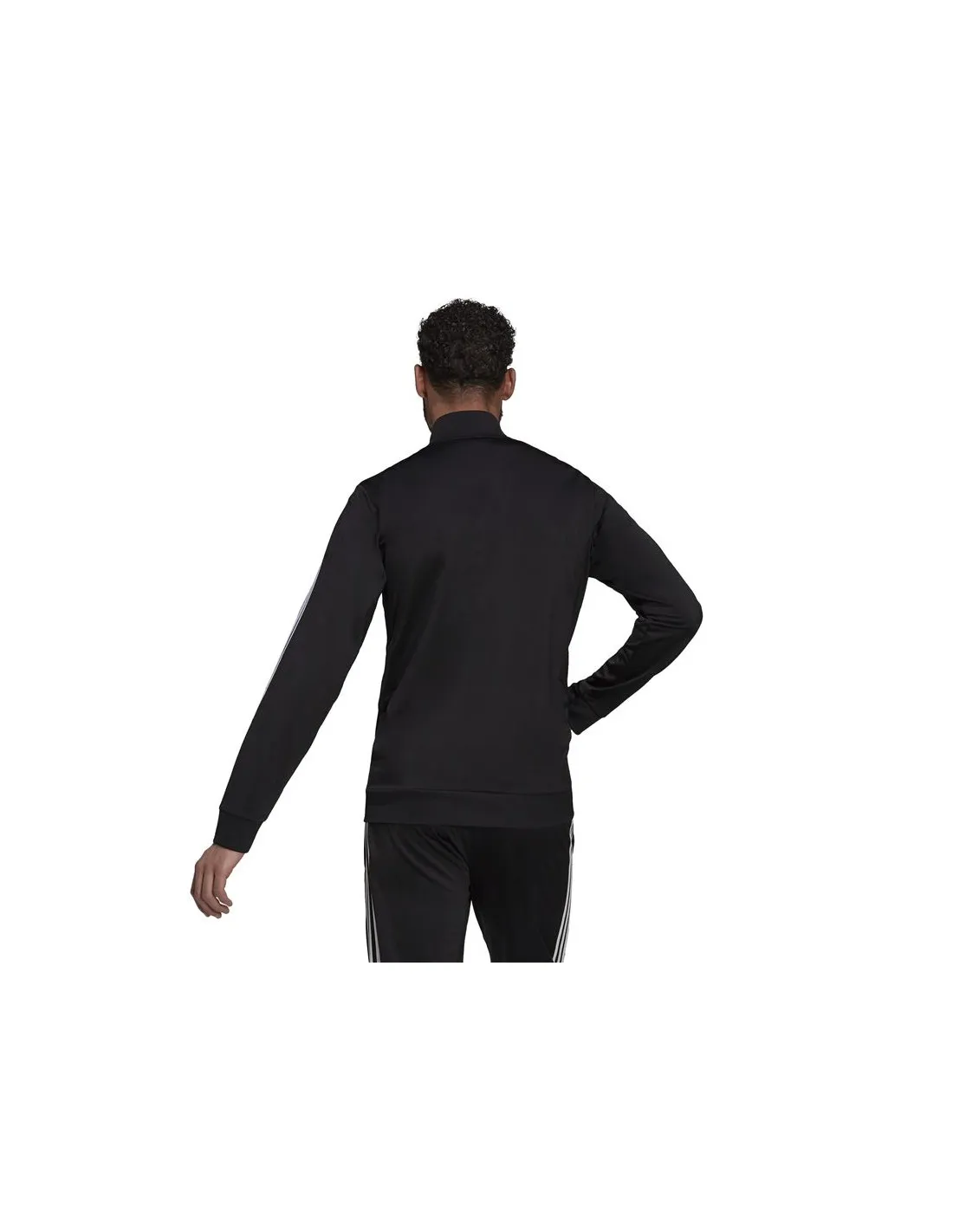 CHAQUETA ADIDAS PRIMEGREEN ESSENTIALS WARMUP HOMBRE BK