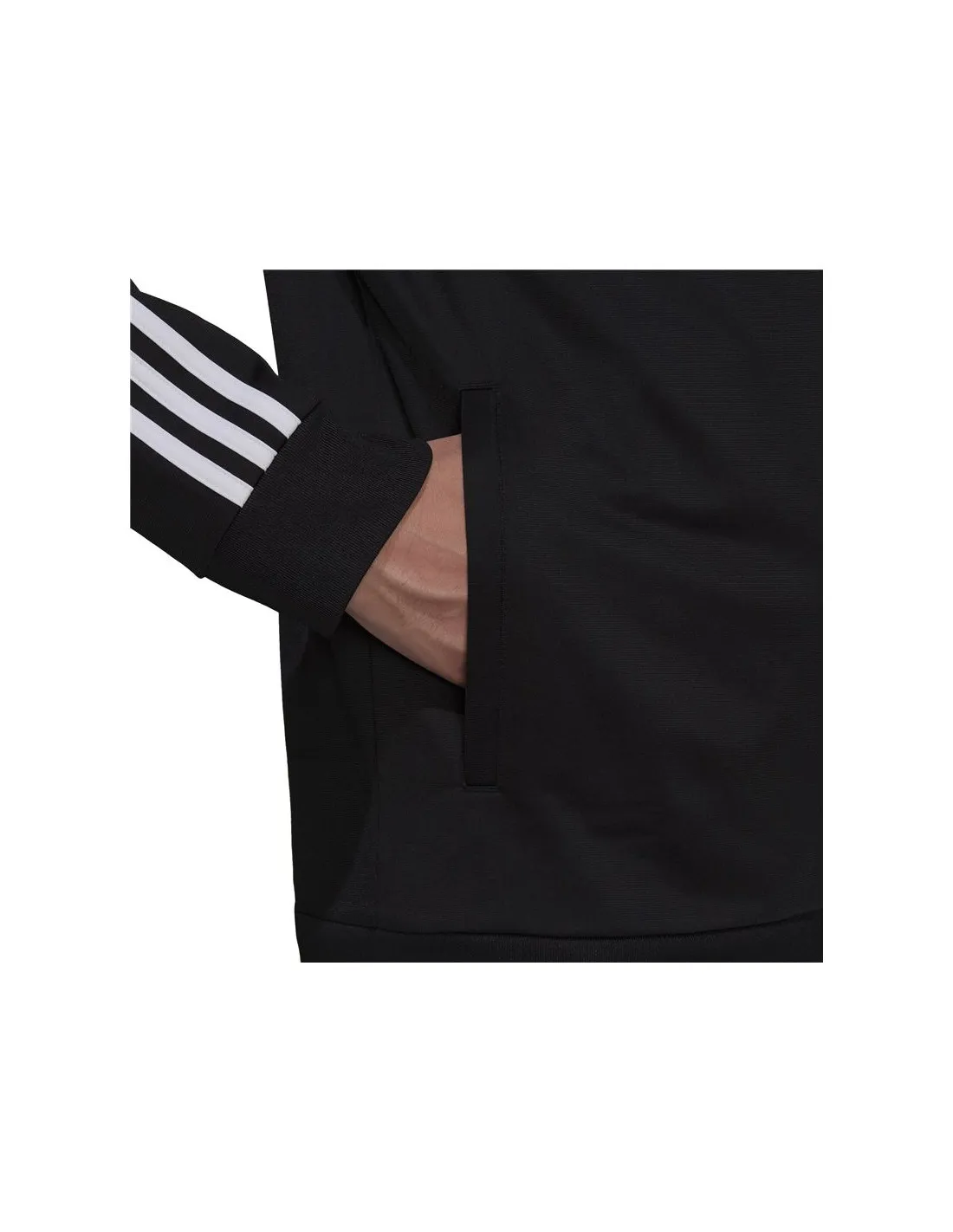 CHAQUETA ADIDAS PRIMEGREEN ESSENTIALS WARMUP HOMBRE BK