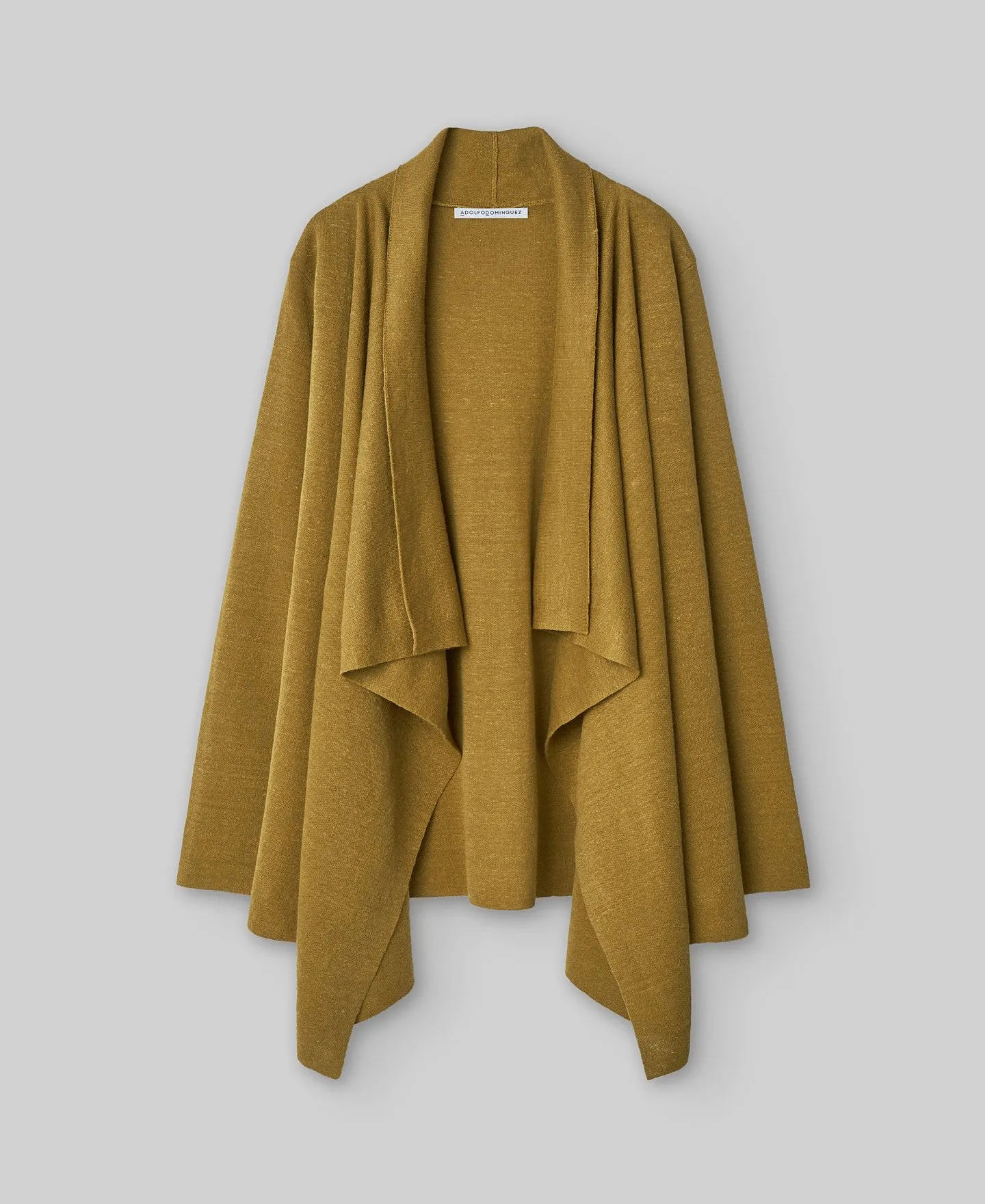Chaqueta asimétrica punto mujer
