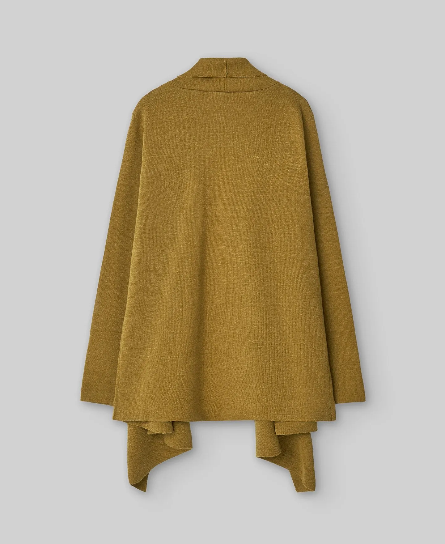 Chaqueta asimétrica punto mujer