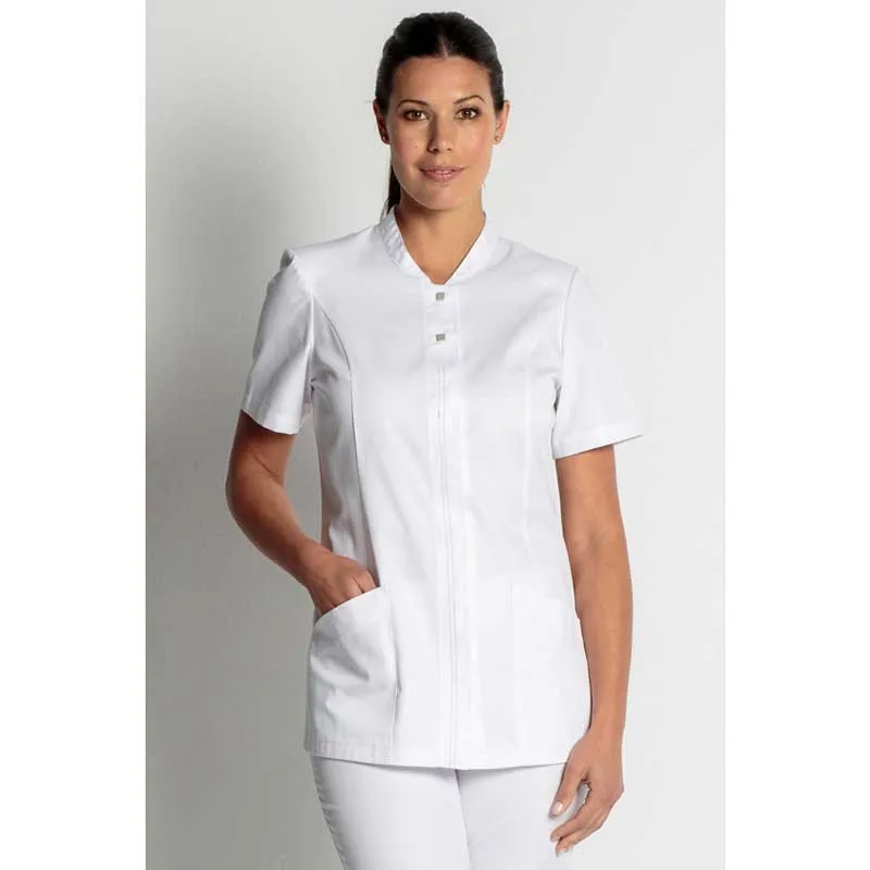 CHAQUETA BLANCA DE MANGA CORTA SEñORITA  DYNEKE