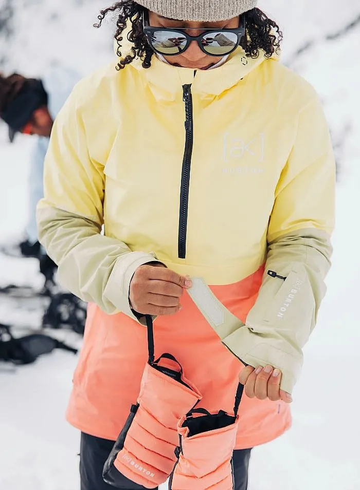 CHAQUETA BURTON KIMMY ANORAK AK 2L GORETEX  BUTTERMILK/REEF PINK/MUSHROOM  WOMEN´S